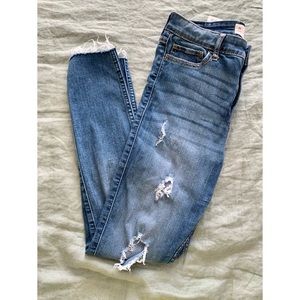 Hollister Super Skinny Jeans.